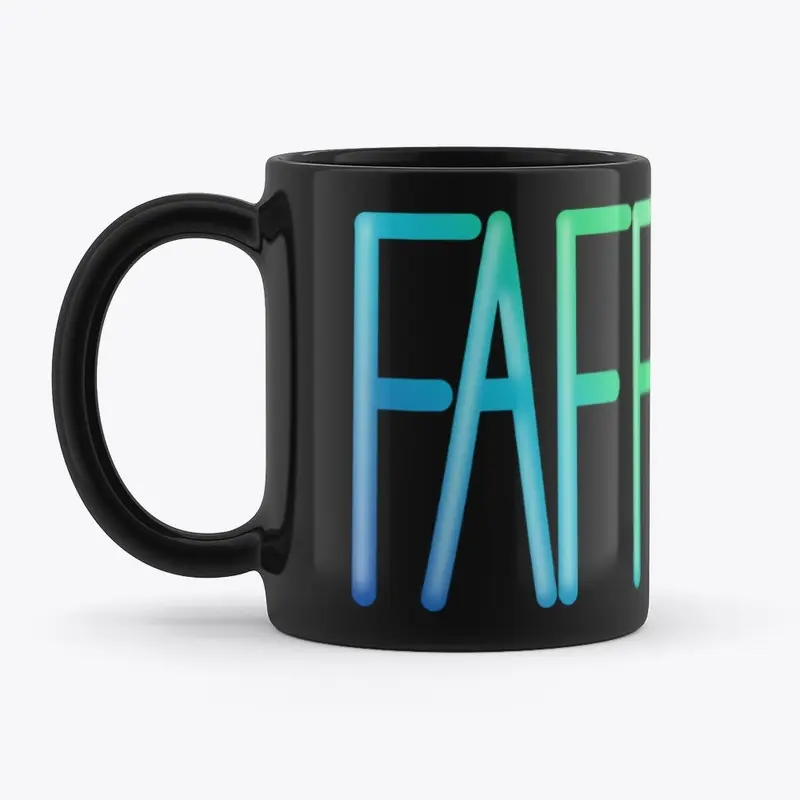 kimandjax faffing mug